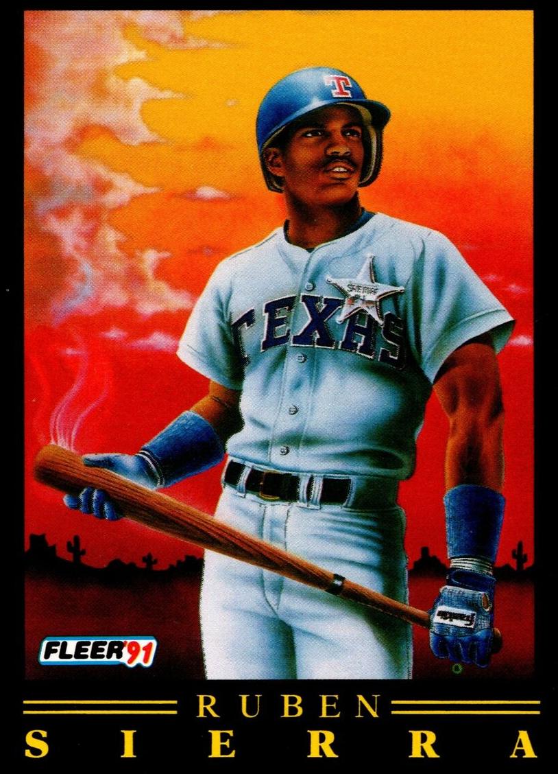 1991 Ruben Sierra #3