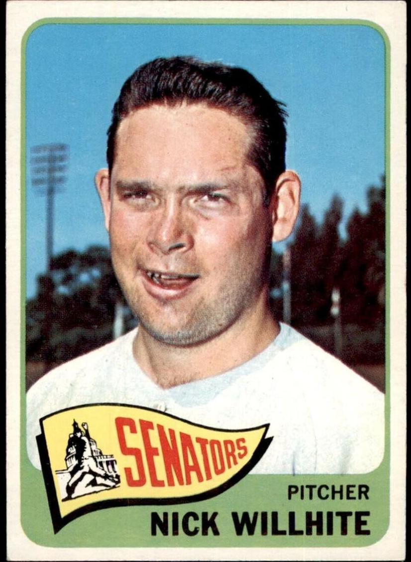 1965 Topps Nick Willhite #284 card