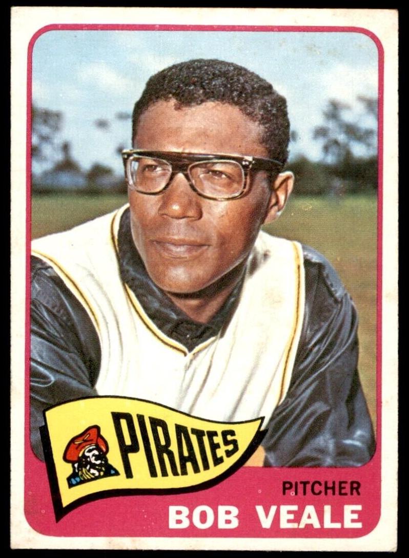 1965 Topps Bob Veale #195 card
