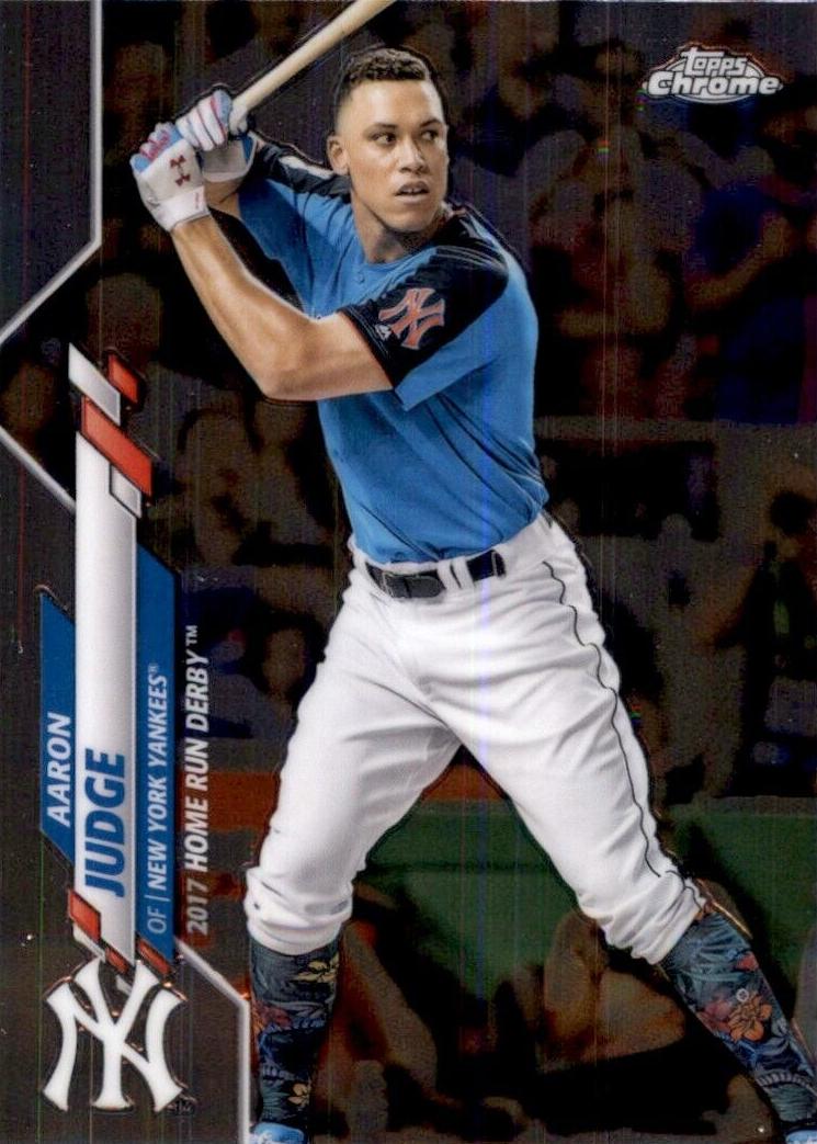 2020 Topps Chrome Update Aaron Judge #U-90 card
