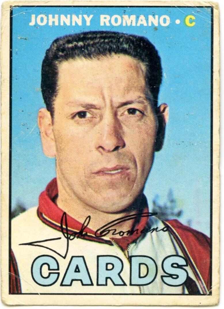1967 Topps Johnny Romano #196 card