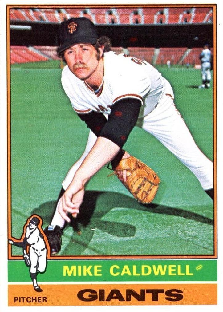 1976 Mike Caldwell #157