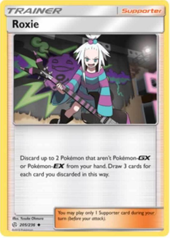 Roxie 2019 Pokemon Sun & Moon Cosmic Eclipse