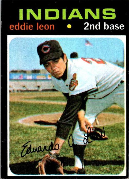 1971 Topps Eddie Leon #252 card