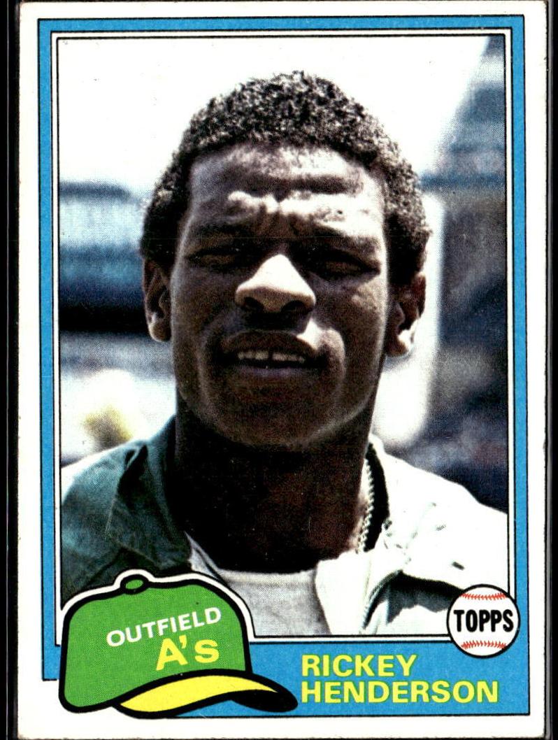 1981 Rickey Henderson #261