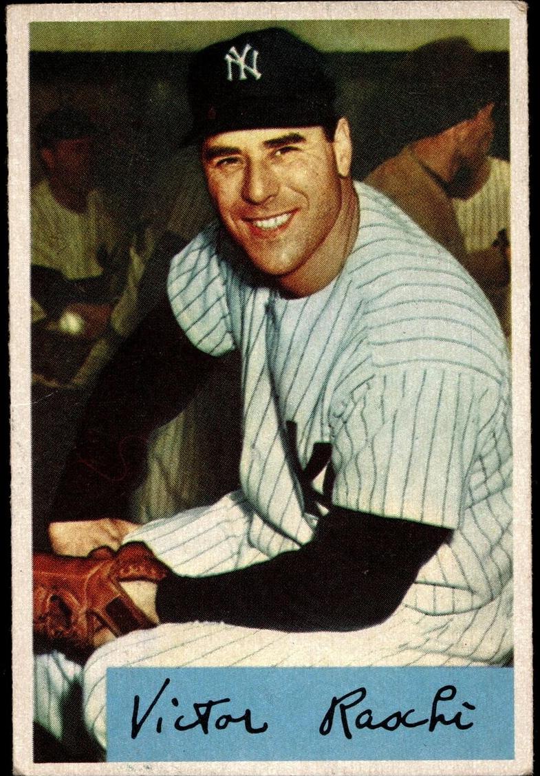 1954 Vic Raschi [No Trade Line] #33