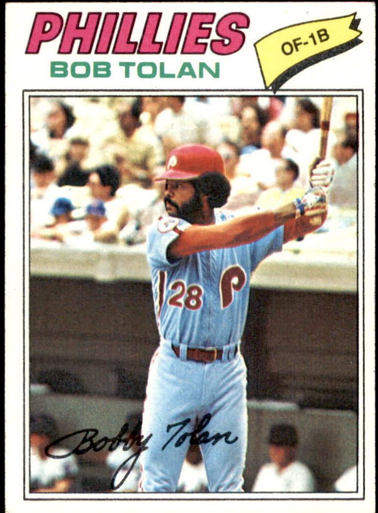 1977 Topps Bob Tolan #188 card