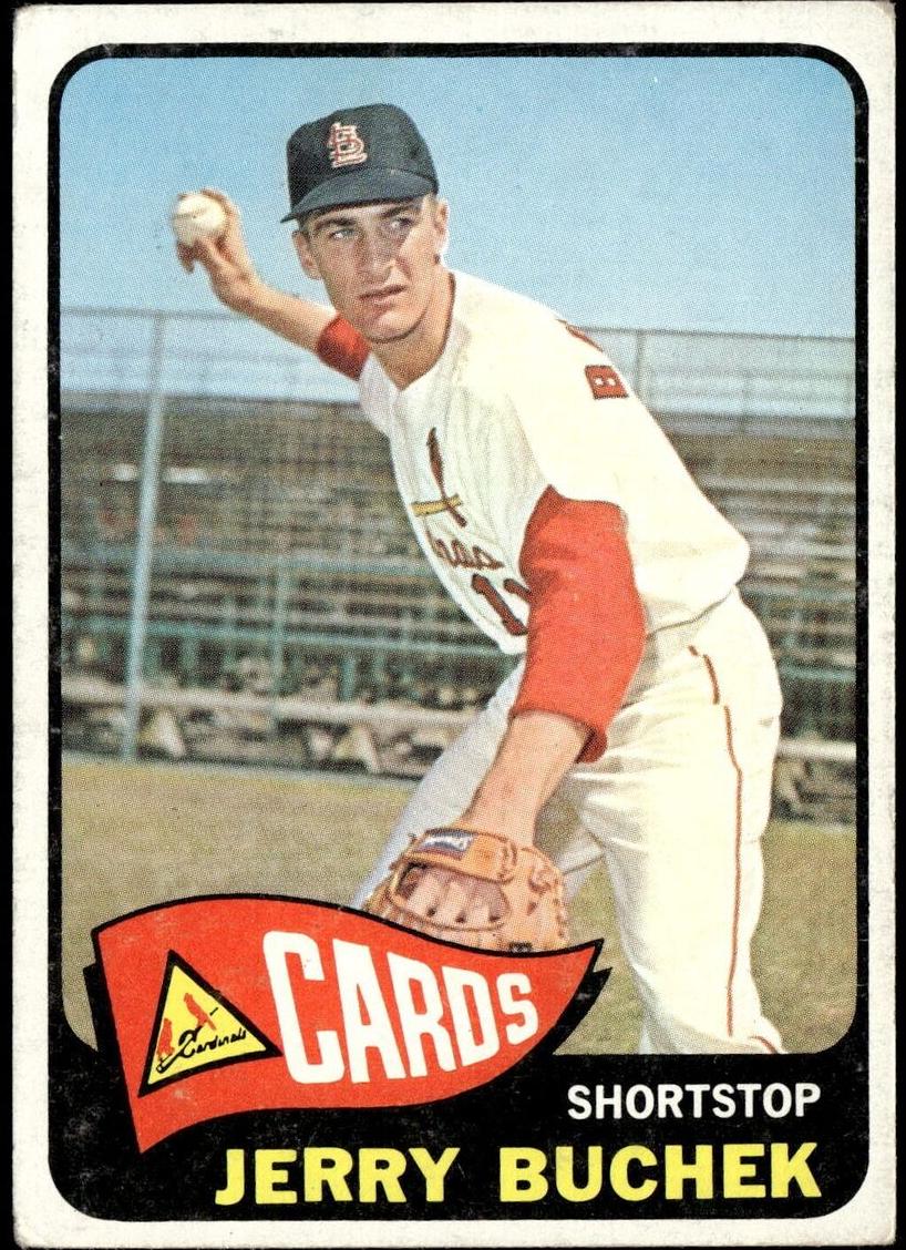 1965 Topps Jerry Buchek #397 card