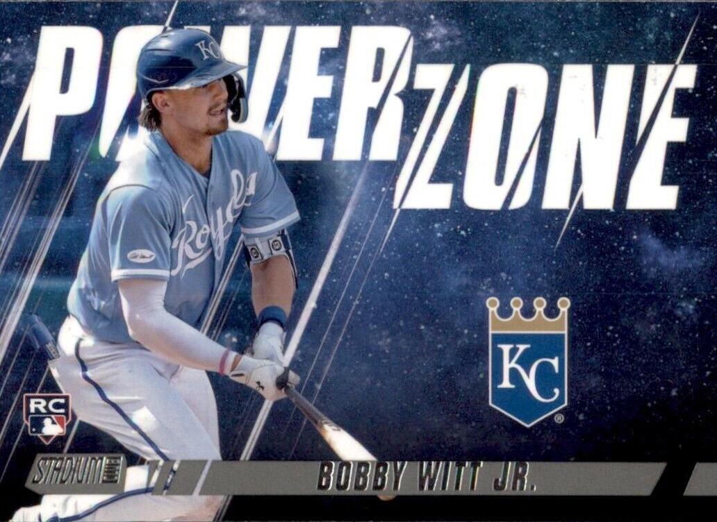 2022 Stadium Club Power Zone Bobby Witt Jr. [Red] #PZ-19 card