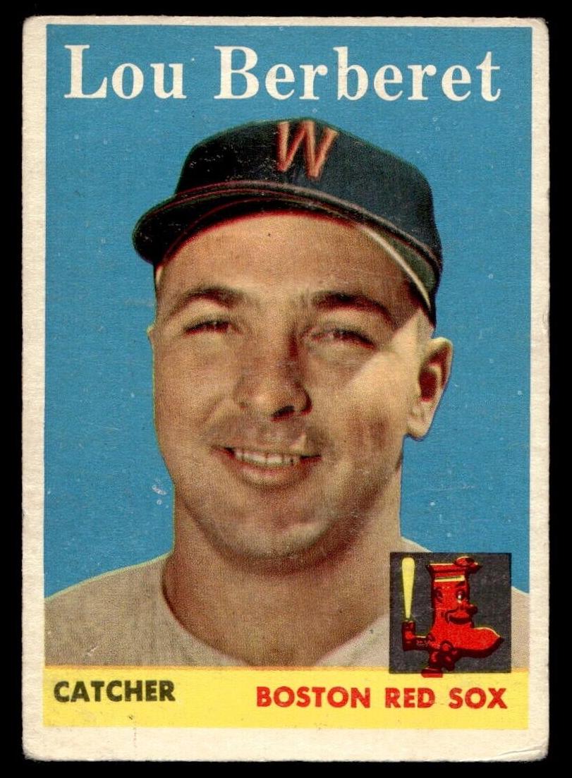 1958 Topps Lou Berberet #383 card