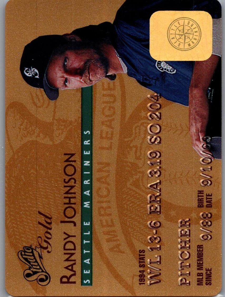 1995 Studio Randy Johnson [Gold] #48 card