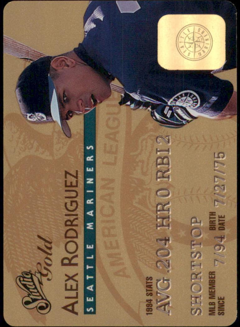 1995 Alex Rodriguez [Gold] #18