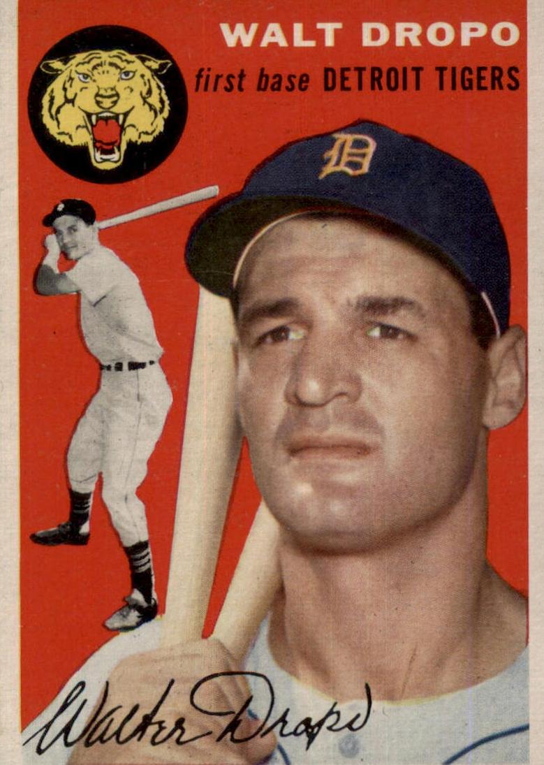 1954 Topps Walt Dropo #18 card