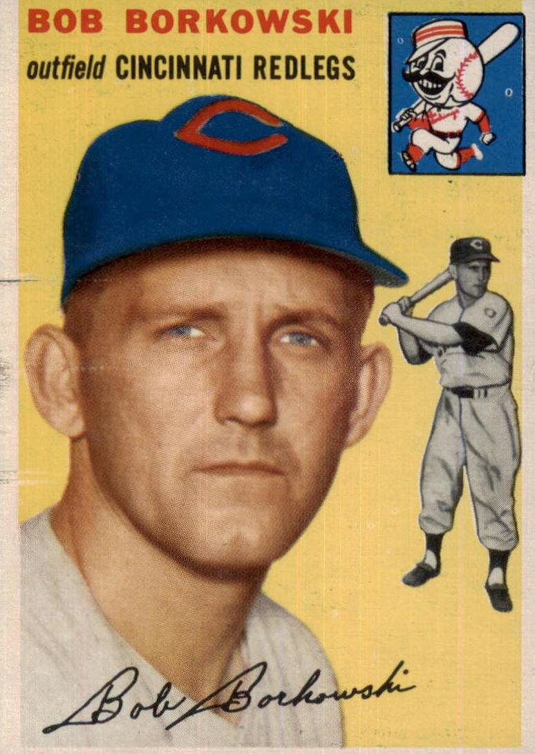 1954 Topps Bob Borkowski #138 card