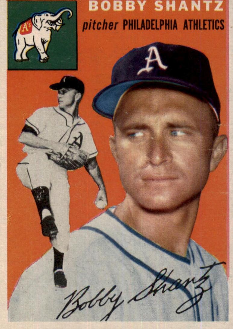 1954 Bobby Shantz #21