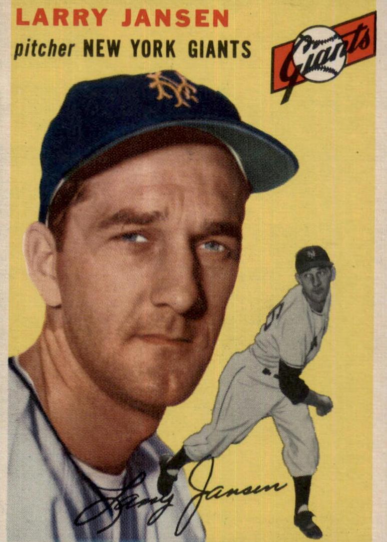 1954 Larry Jansen #200