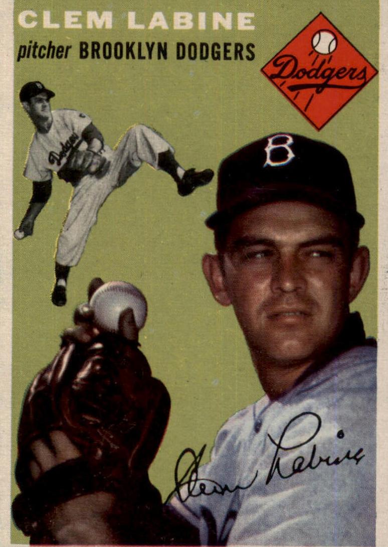 1954 Topps Clem Labine #121 card
