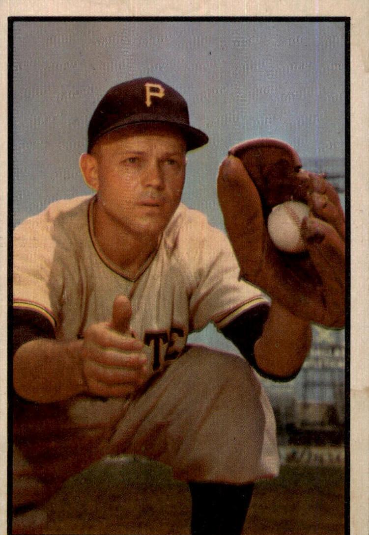 1953 Bowman Color Clem Koshorek #147 card