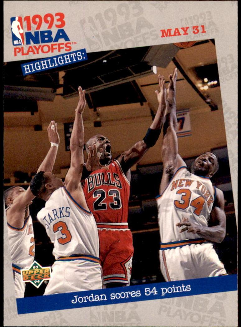 1993 Upper Deck Michael Jordan #193 card