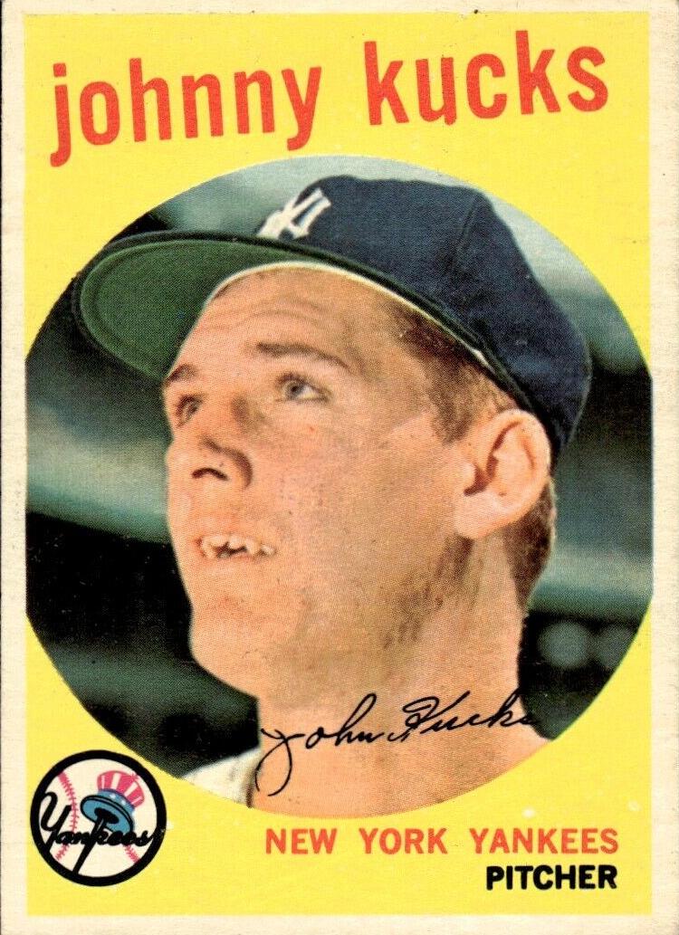 1959 Johnny Kucks #289
