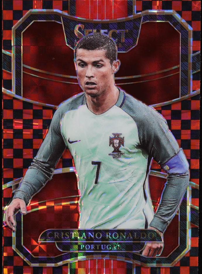 2017 Panini Select Cristiano Ronaldo [Checkerboard] #33 card