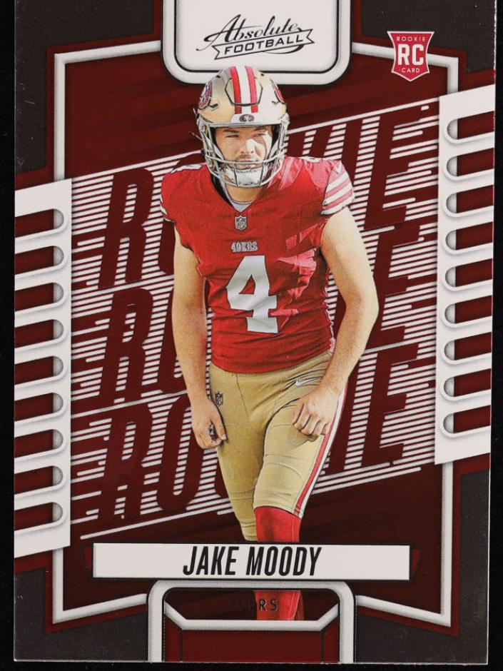 2023 Panini Absolute Jake Moody #188 card