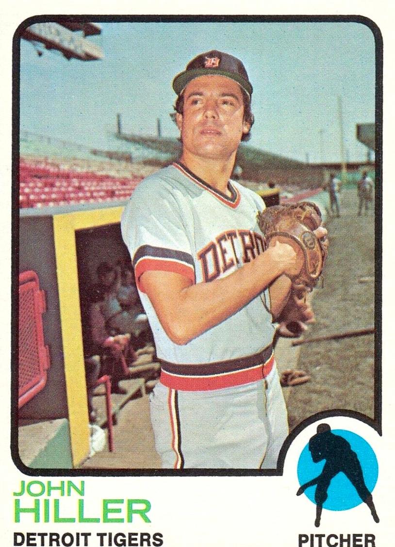 1973 Topps John Hiller #448 card
