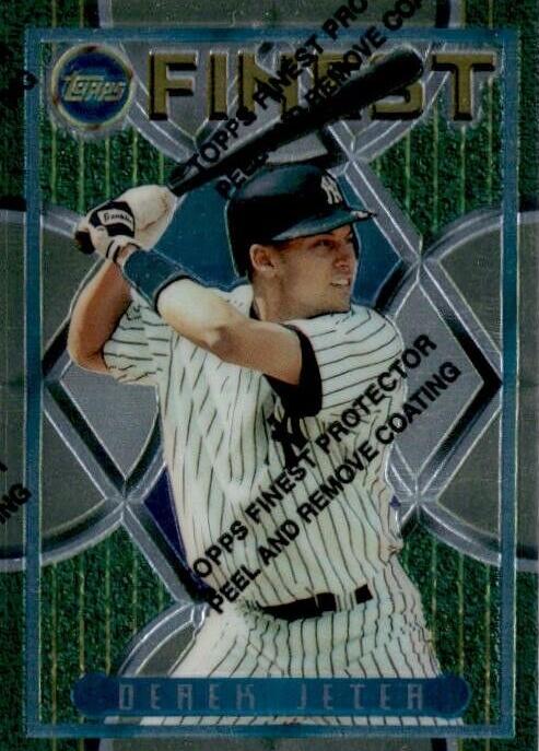 1995 Topps Finest Derek Jeter #279 card