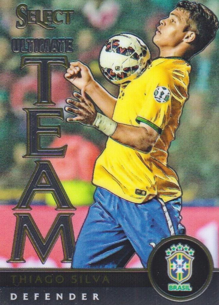 2015 Panini Select Thiago Silva [Red] #7 card