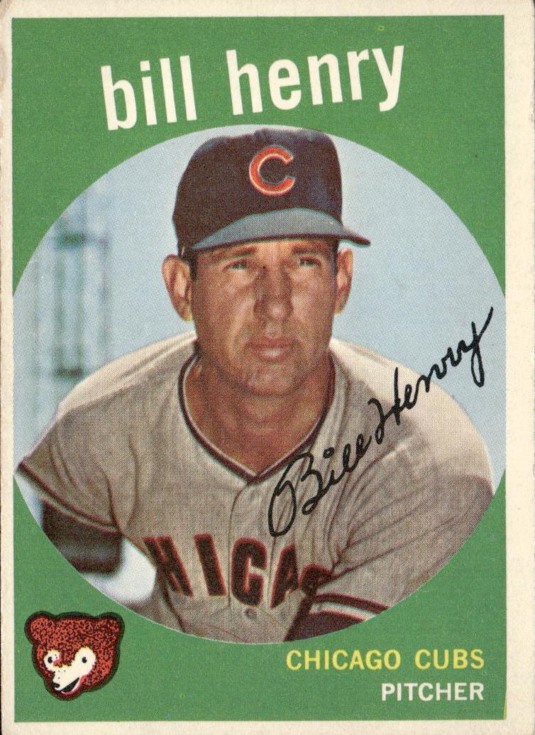 1959 Topps Bill Henry #46 card