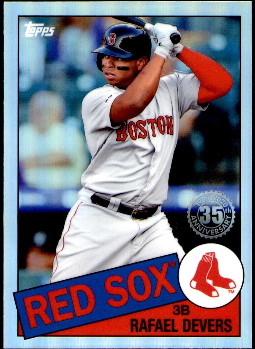 2020 Rafael Devers [Red Refractor] #85TC-8