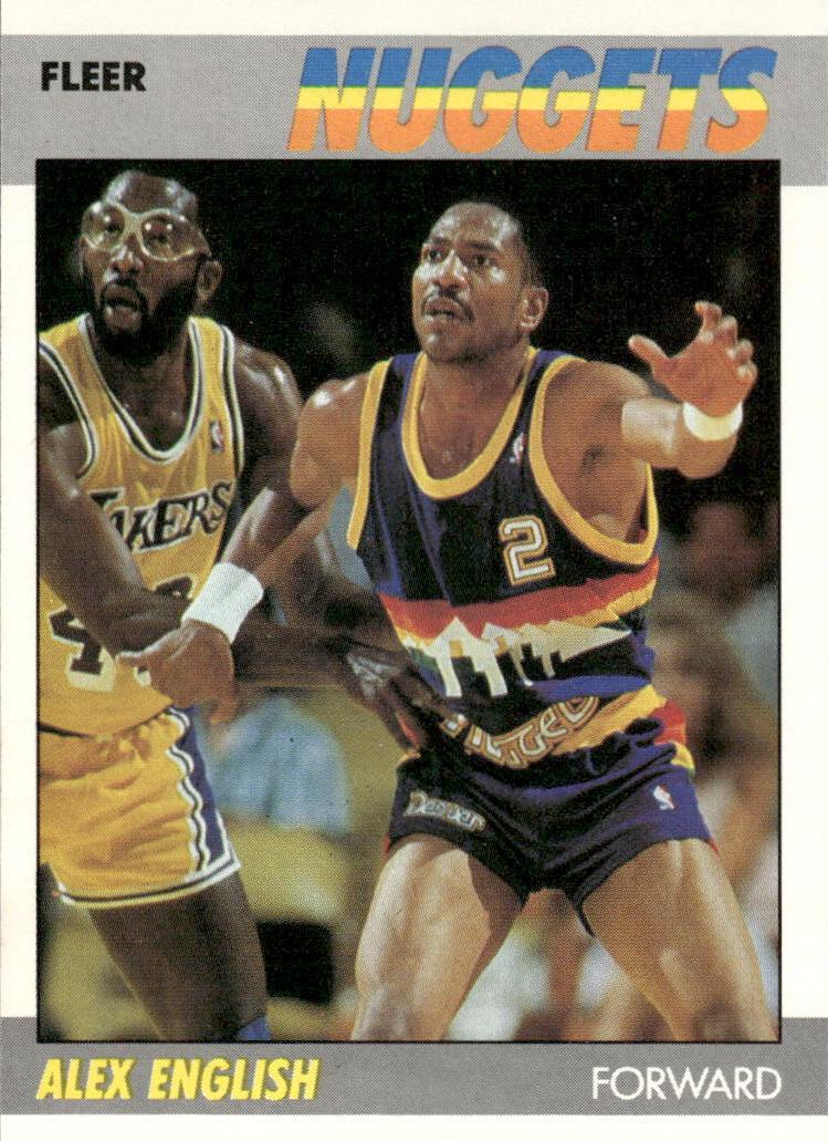 1987 Alex English #34