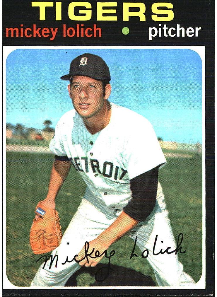 1971 Topps Mickey Lolich #133 card