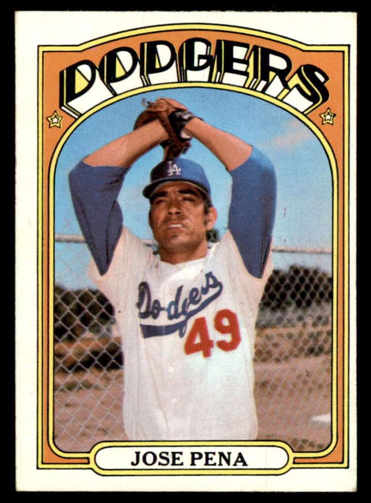 1972 Jose Pena #322