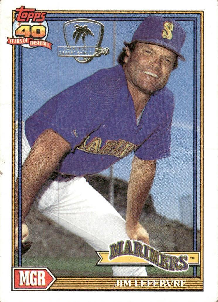 1991 Jim Lefebvre #699