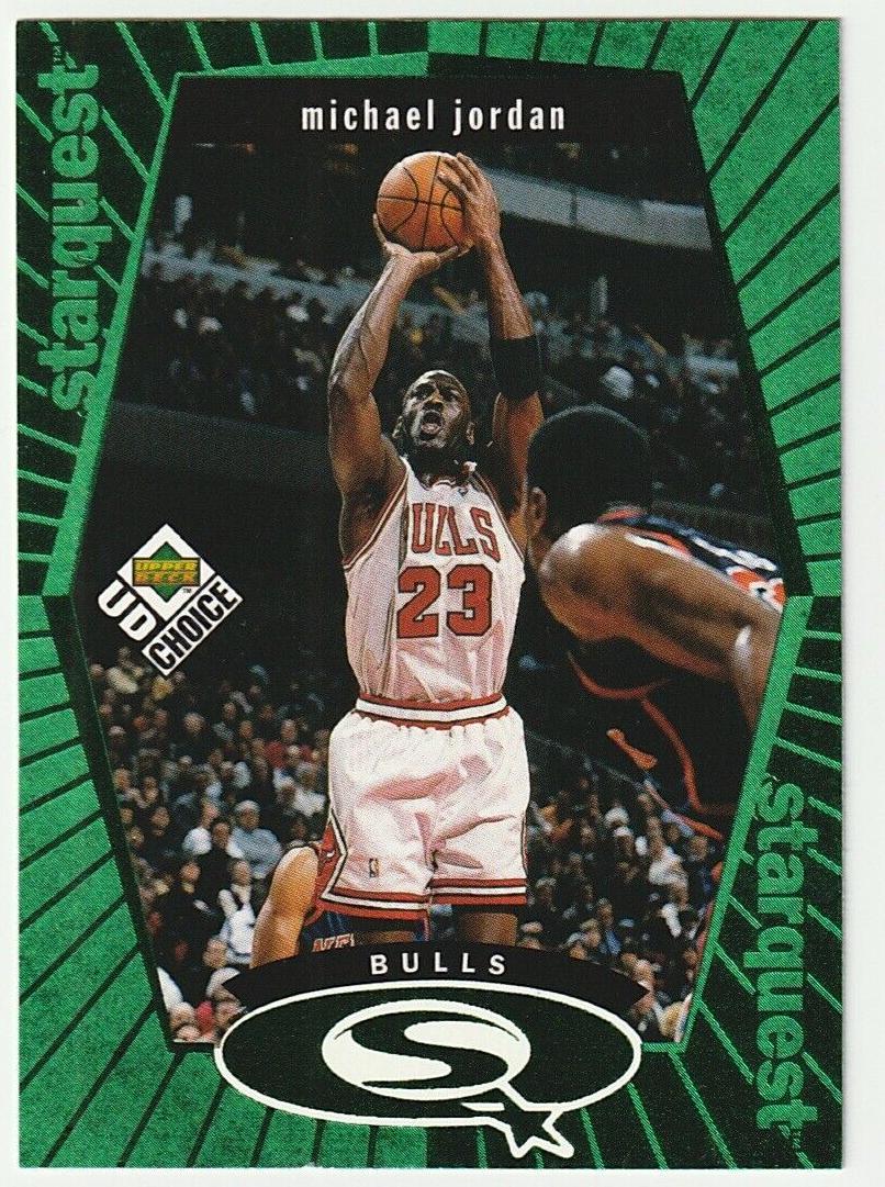 1998 Michael Jordan [Green] #SQ30