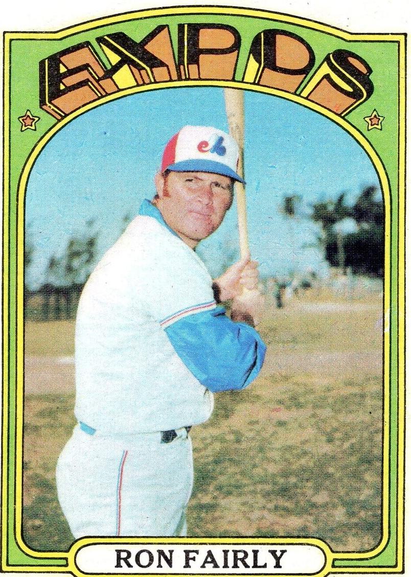 1972 Topps Ron Fairly #405 card