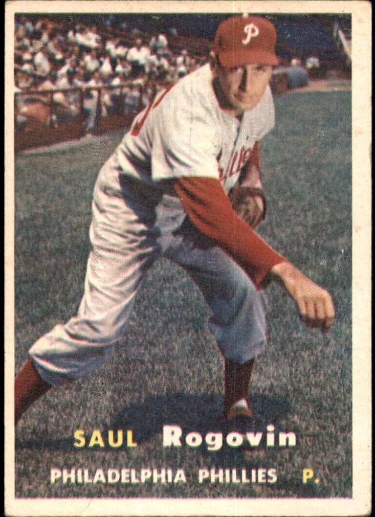 1957 Saul Rogovin #129