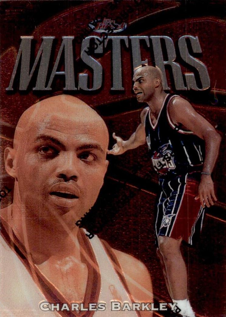 1997 Topps Finest Charles Barkley #72 card