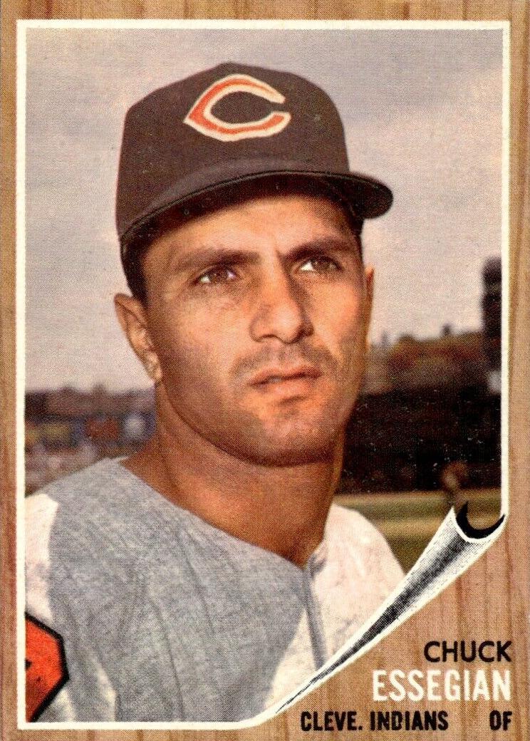 1962 Topps Chuck Essegian #379 card