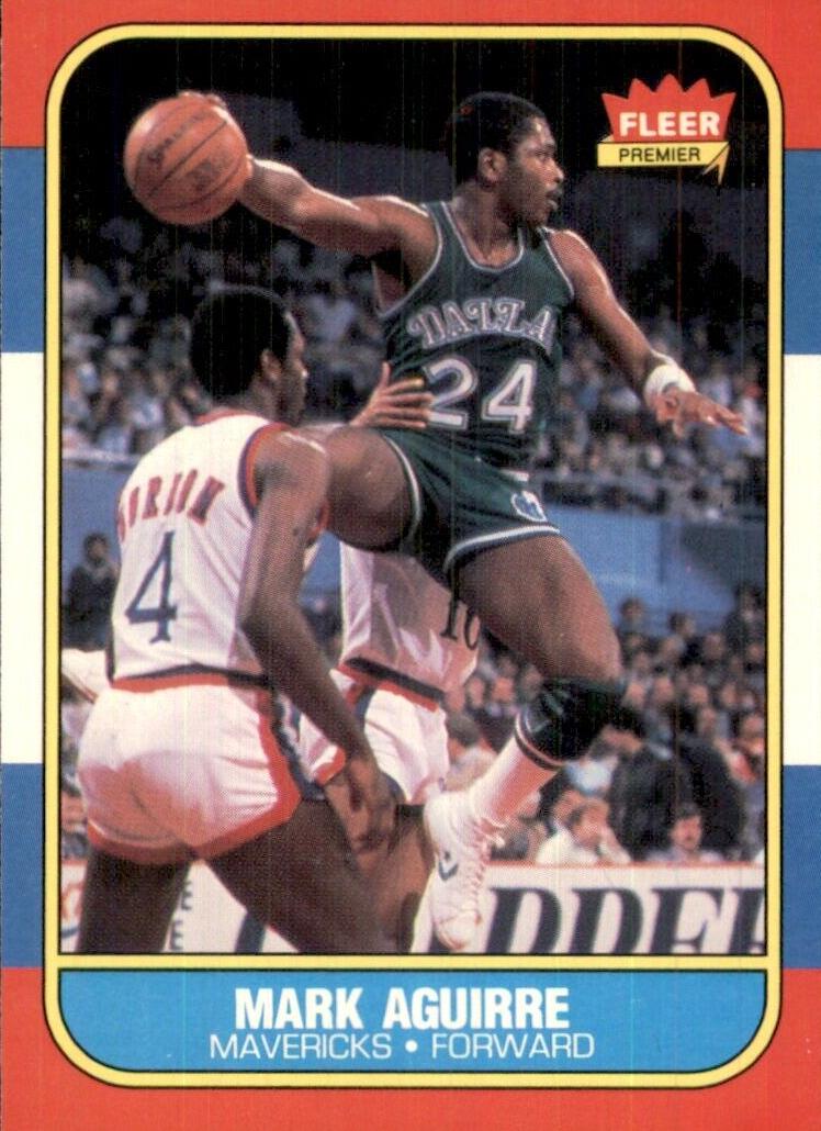 Mark Aguirre 1986 Fleer Basketball