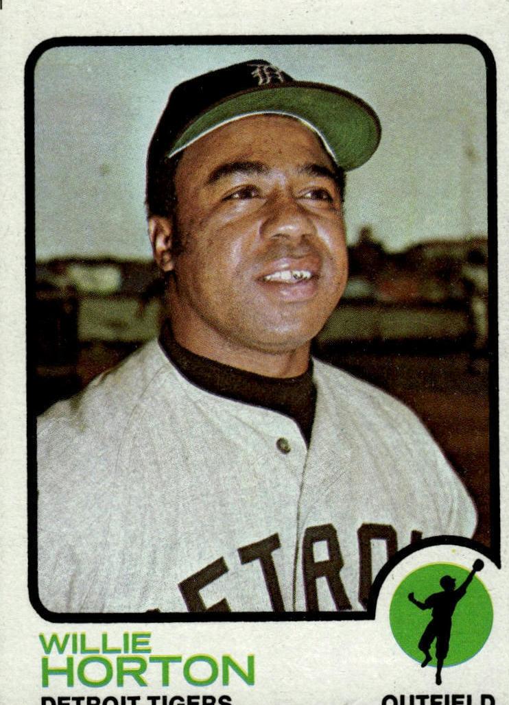 1973 Topps Willie Horton #433 card