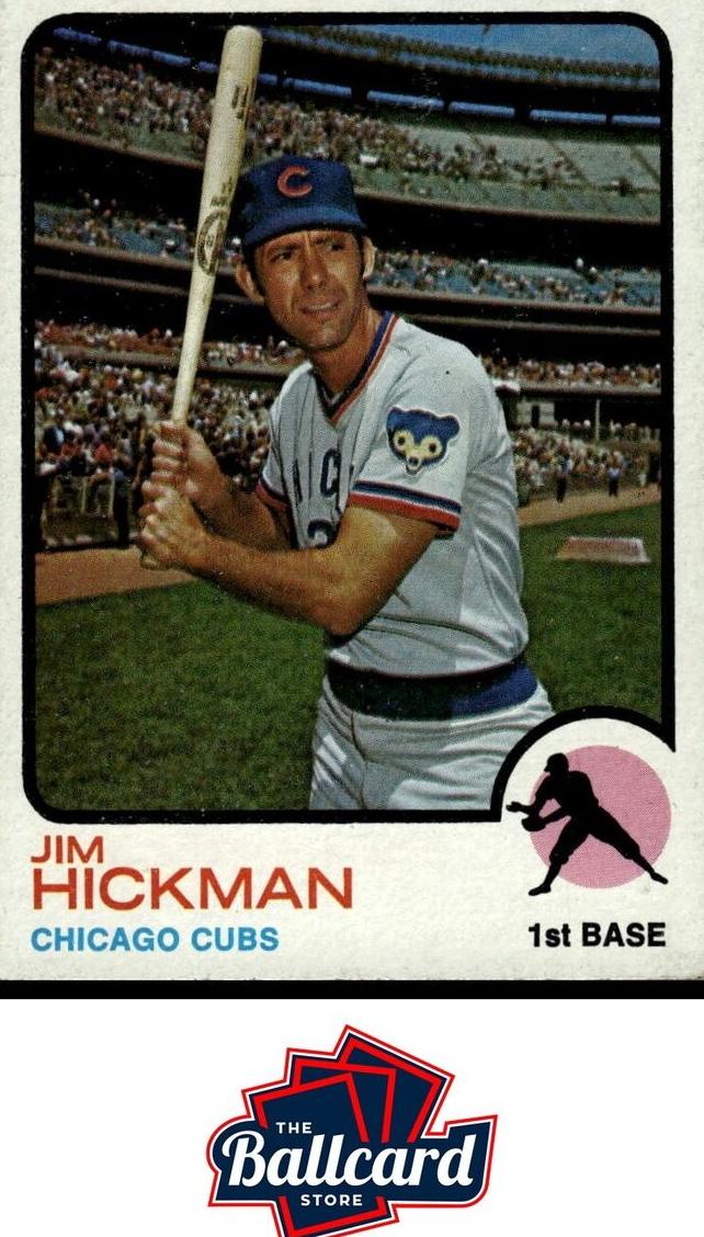 1973 Topps Jim Hickman #565 card