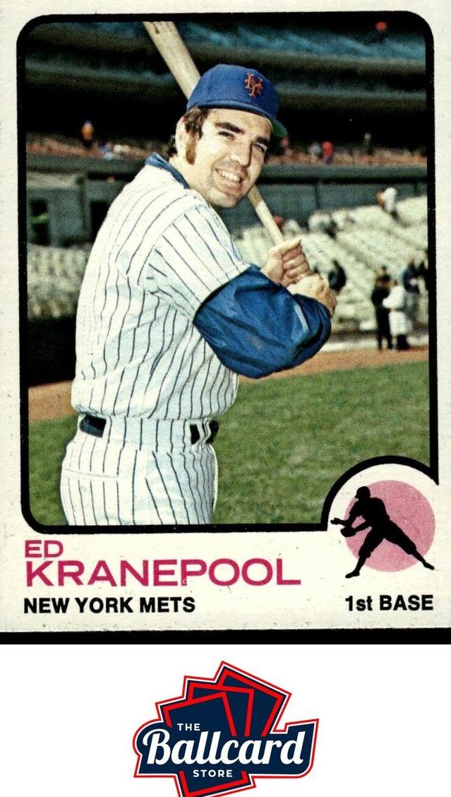 1973 Topps Ed Kranepool #329 card