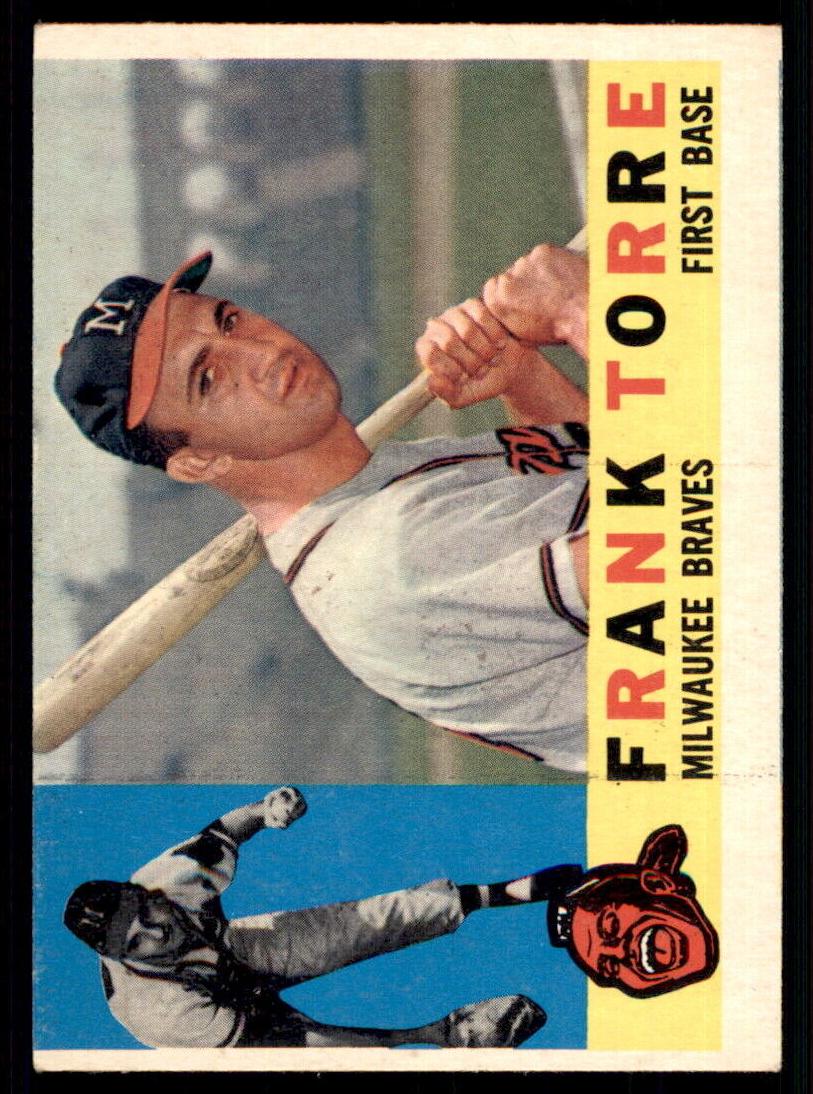 1960 Topps Frank Torre #478 card