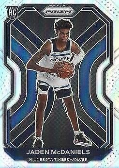 2020 Panini Prizm Jaden McDaniels #277 card
