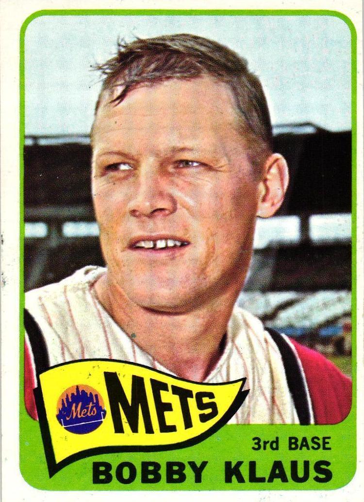 1965 Topps Bobby Klaus #227 card