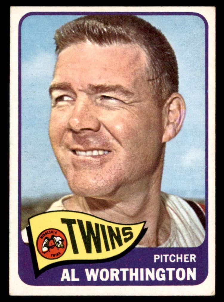 1965 Topps Al Worthington #216 card