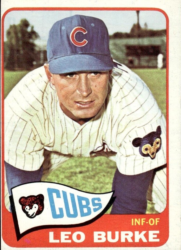 1965 Topps Leo Burke #202 card