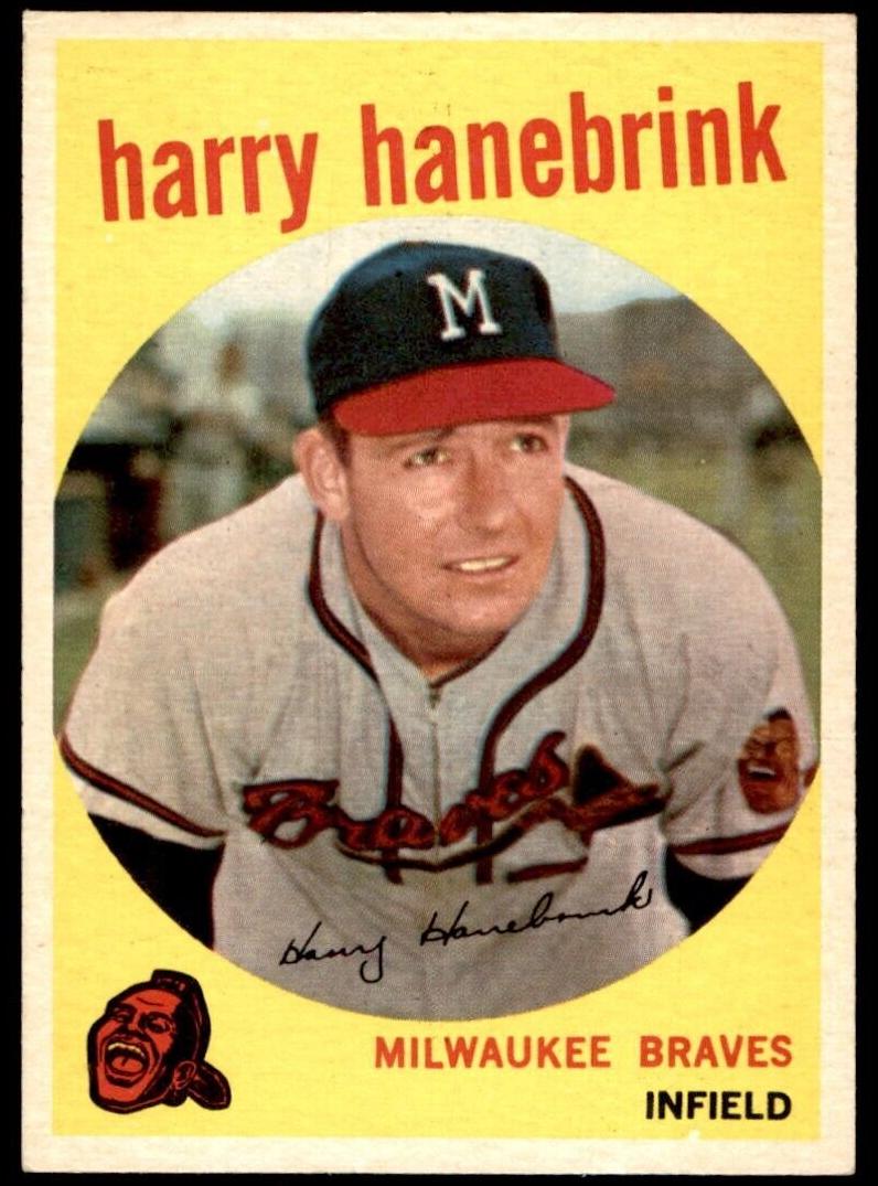 1959 Harry Hanebrink #322